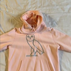 OVO PINK HOODIE SIZE MED BRAND NEW